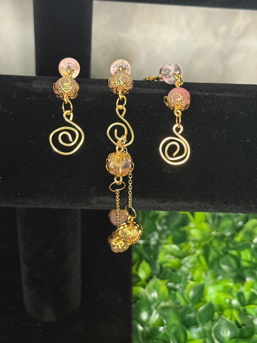 Tanglewood Set- Peach/Gold
