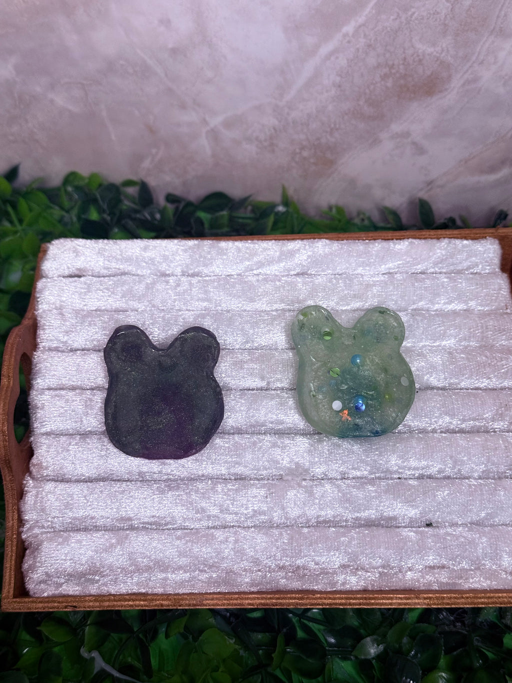 Frog worry stone