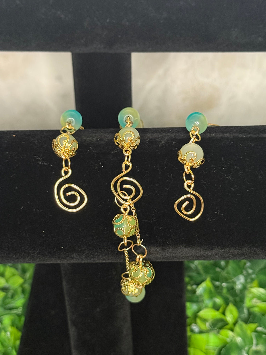 Tanglewood Set- Green/Gold