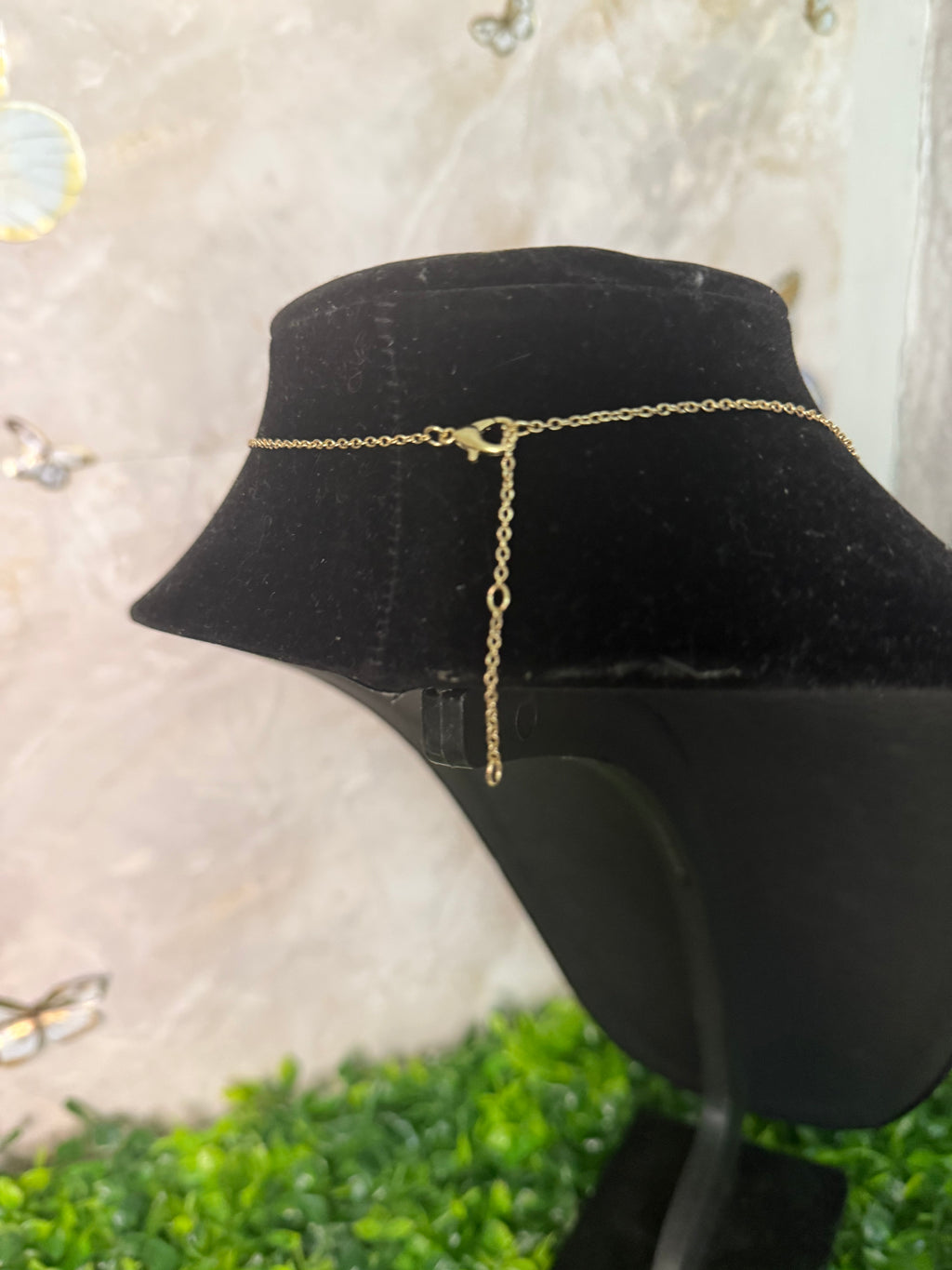 Vintage Peach Necklace